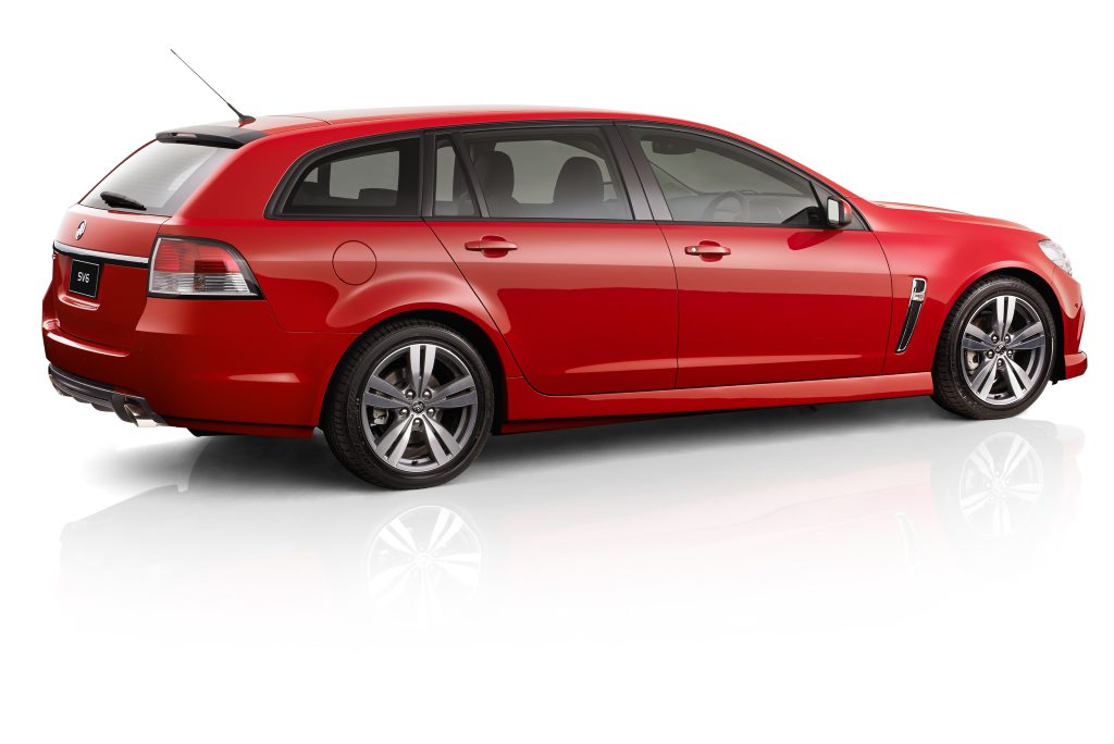 The Holden VF Commodore Sportwagon SV6. The Holden VF Commodore Sportwagon SV6.